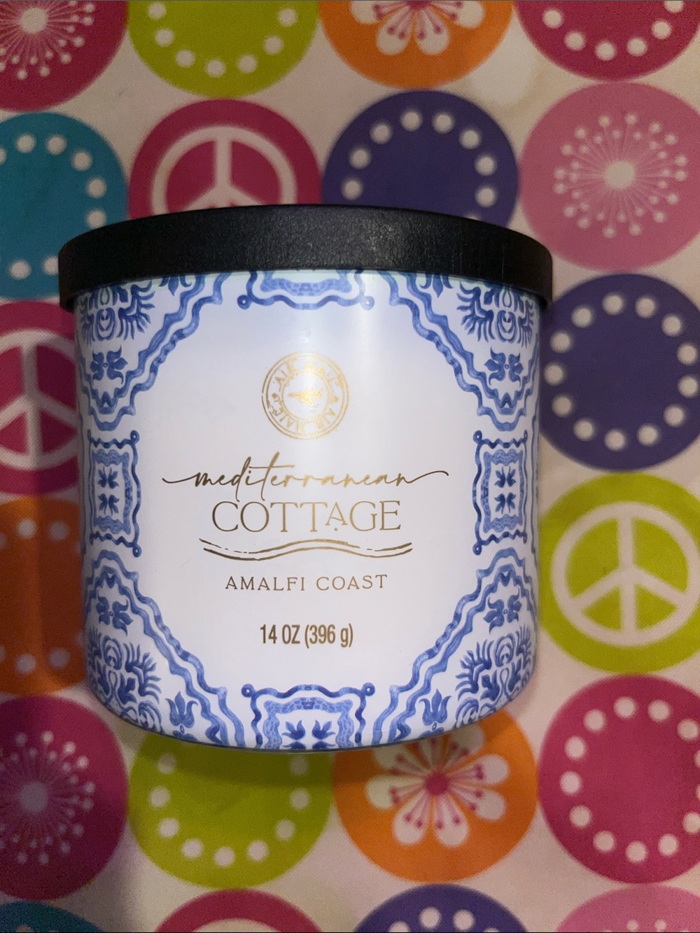 Amalfi Coast Body Moisturizer - White & Blue